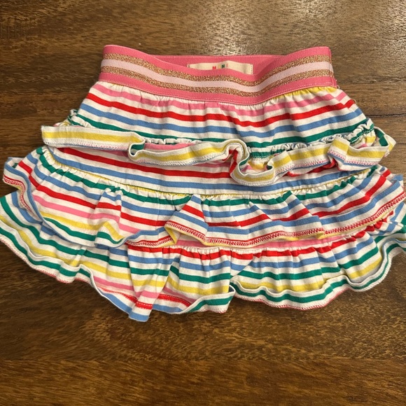 Boden Other - Mini Boden Kids Colorful Ruffle Striped Skirt